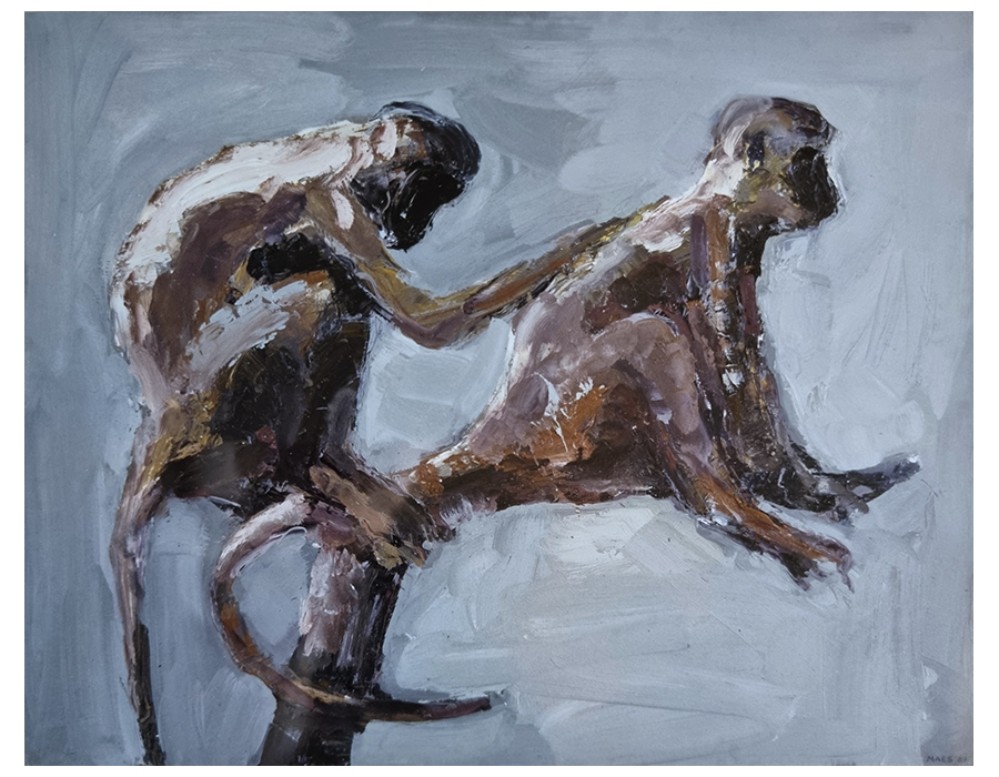Two Monkeys I / Deux singes I / Dos monos I (1987)