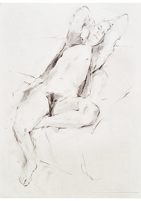 Life drawing / dessin d'après modèle vivant / dibujo de modelo vivo (2002)