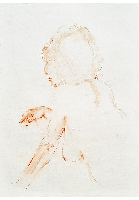 Life drawing / dessin d'après modèle vivant / dibujo de modelo vivo (2002)