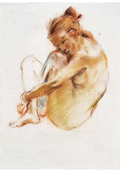 Life drawing / dessin d'après modèle vivant / dibujo de modelo vivo (2003)