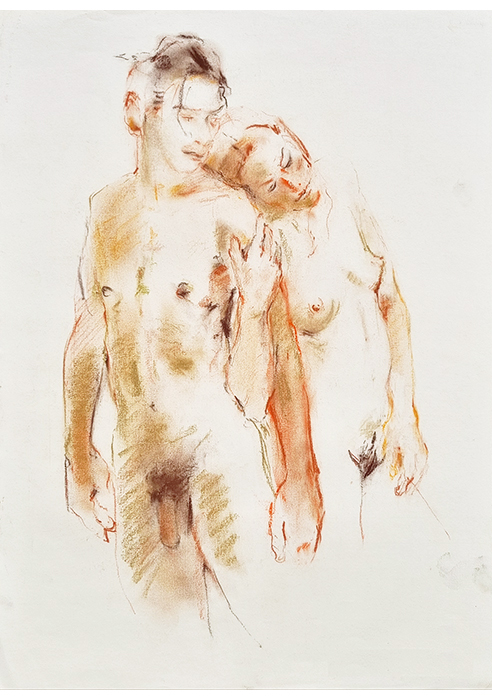 Life drawing / dessin d'après modèle vivant / dibujo de modelo vivo (2003)