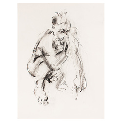 Life drawing / dessin d'après modèle vivant / dibujo de modelo vivo (1984)