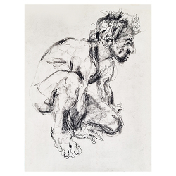 Life drawing / dessin d'après modèle vivant / dibujo de modelo vivo (1984)