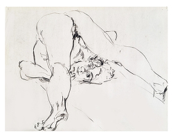 Life drawing / dessin d'après modèle vivant / dibujo de modelo vivo (1983)