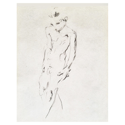Life drawing / dessin d'après modèle vivant / dibujo de modelo vivo (1984)