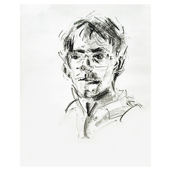 Self-portrait 16/08/84 / Autoportrait 16/08/84 / Autoretrato 16/08/84